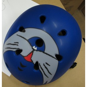 Шлем защитный MTV-12 сине-серый "кот"